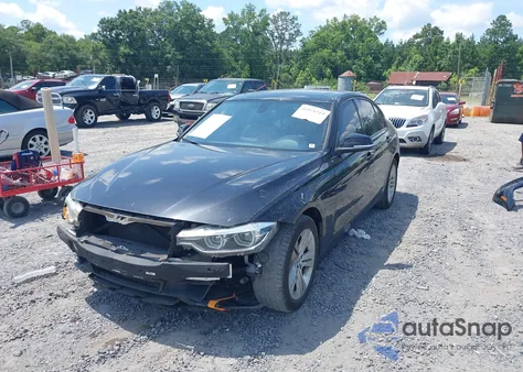 2016 BMW 328 from USA, damaged, VIN WBA8E9G53GNU28732